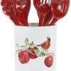 Calypso Basics 6pc Utensil Holder Set, Harvest Apples 2 Calypso Basics 6pc Utensil Holder Set, Harvest Apples