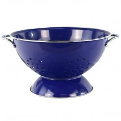 Calypso Basics Powder Coated Colanders, Various Sizes, Indigo