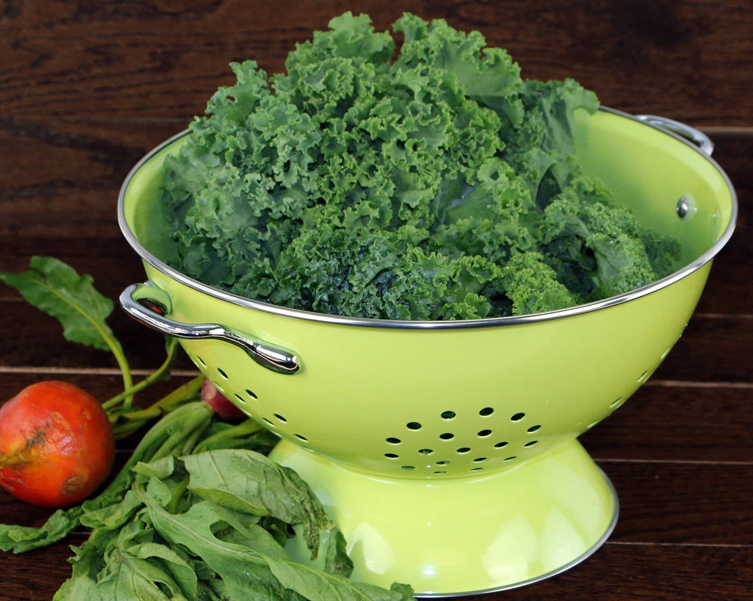 Calypso Basics Powder Coated Colanders, Various Sizes, Lime 9 Calypso Basics Powder Coated Colanders, Various Sizes, Lime