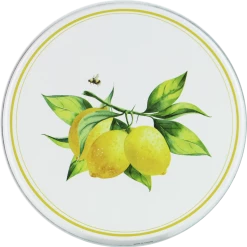 Reston Lloyd Ltd. Tin Burner Cover Set, Fresh Lemons CALYPSO BASICS