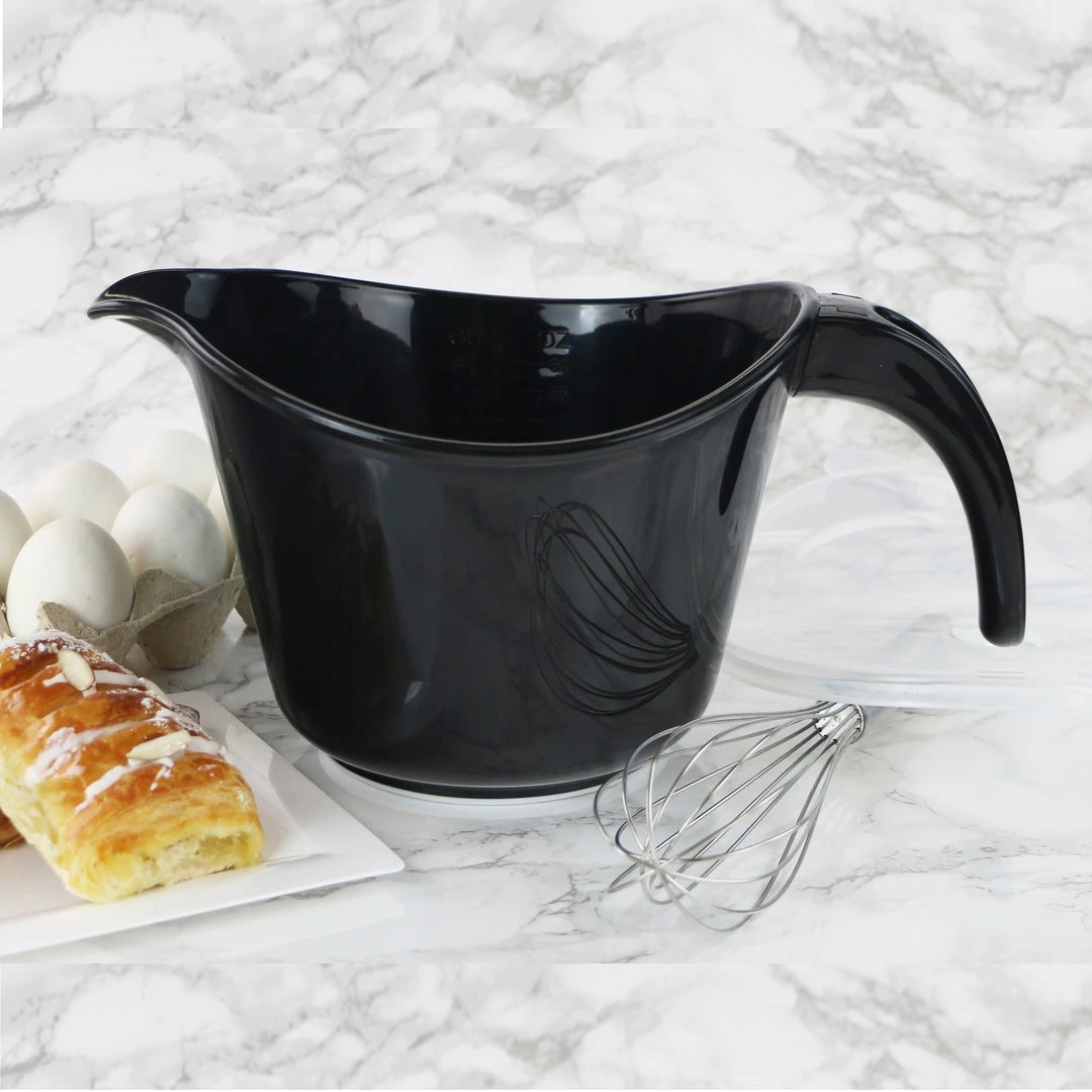 Reston Lloyd Ltd. CALYPSO BASICS 2 Qt. Microwave Batter Bowl, Black 7 Reston Lloyd Ltd. CALYPSO BASICS 2 Qt. Microwave Batter Bowl, Black