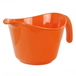 Reston Lloyd Ltd. CALYPSO BASICS 2 Qt. Microwave Batter Bowl, Orange