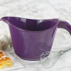 Reston Lloyd Ltd. 2 Qt. Microwave Batter Bowl, Plum