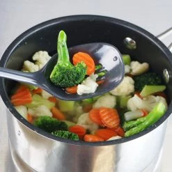 Reston Lloyd Ltd. 4pc Melamine Utensil Set, Charcoal CALYPSO BASICS