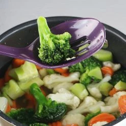 Reston Lloyd Ltd. CALYPSO BASICS 4pc Melamine Utensil Set, Plum