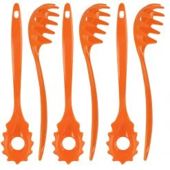 Reston Lloyd Ltd. Melamine Spaghetti Fork, Orange 9 Reston Lloyd Ltd. Melamine Spaghetti Fork, Orange