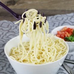 Reston Lloyd Ltd. CALYPSO BASICS Melamine Spaghetti Fork, Plum