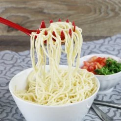 Reston Lloyd Ltd. Melamine Spaghetti Fork, Red