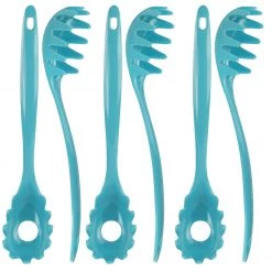 Reston Lloyd Ltd. Melamine Spaghetti Fork, Turquoise CALYPSO BASICS