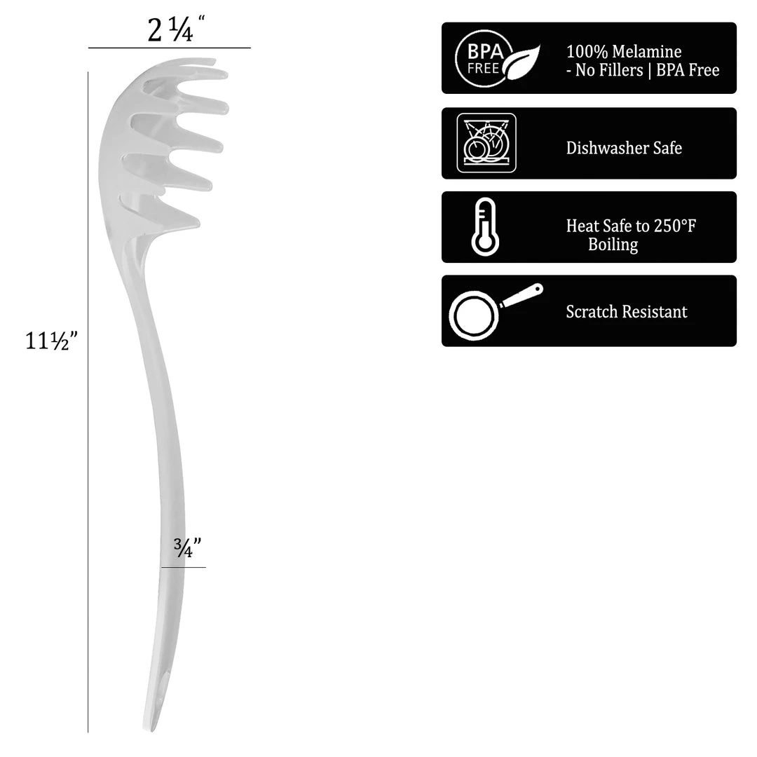 Reston Lloyd Ltd. Melamine Spaghetti Fork, Black 7 Reston Lloyd Ltd. Melamine Spaghetti Fork, Black
