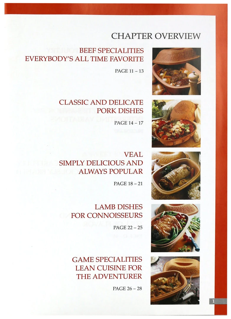 Römertopf® Romertopf Classic Cookbook 5 Römertopf® Romertopf Classic Cookbook