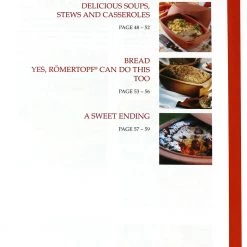 Römertopf® Romertopf Classic Cookbook 12 Römertopf® Romertopf Classic Cookbook