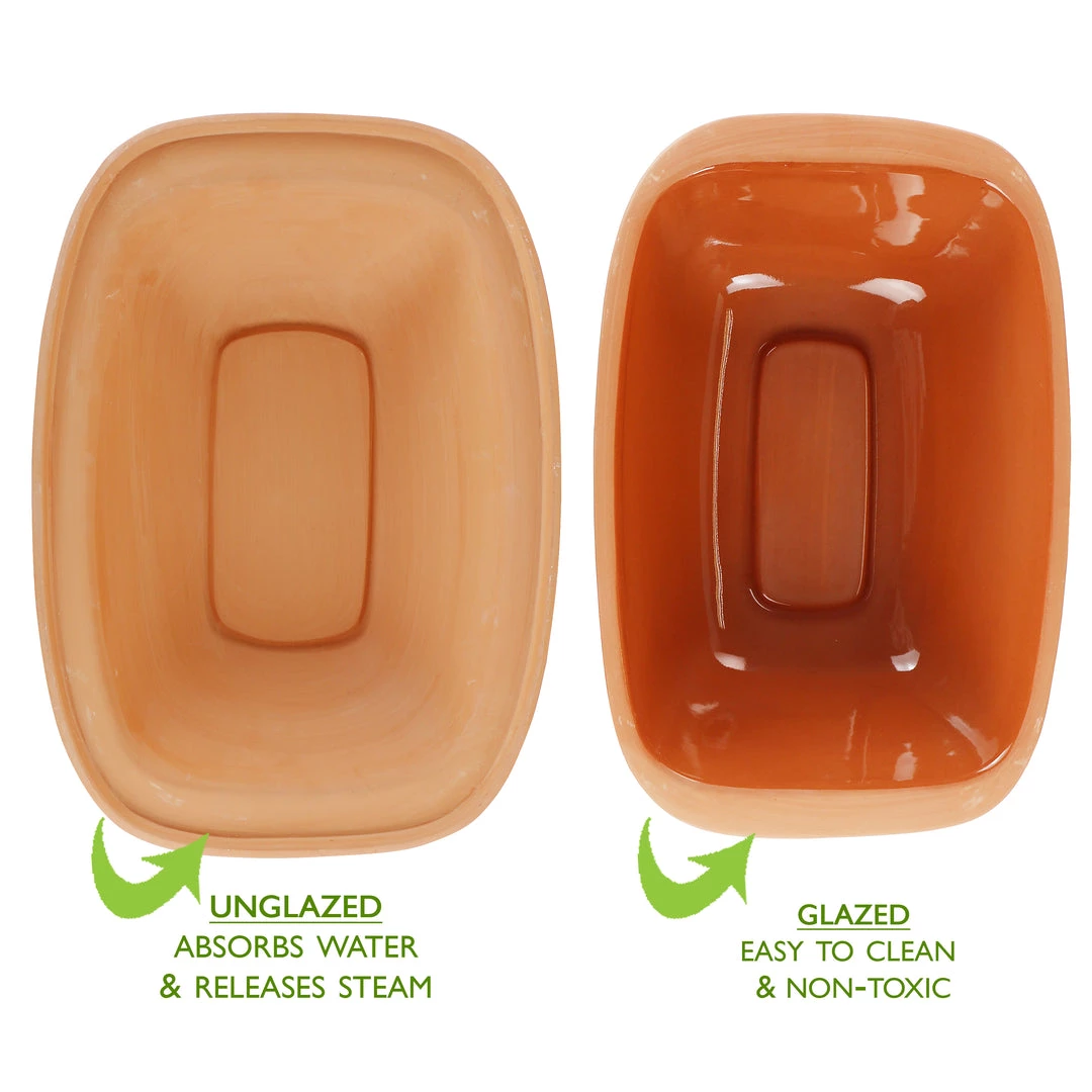 Reston Lloyd Eurita Clay Roaster, 3 Quarts 5 Reston Lloyd Eurita Clay Roaster, 3 Quarts