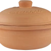 Reston Lloyd Eurita Clay Roaster Dutch Oven, 4 Quarts