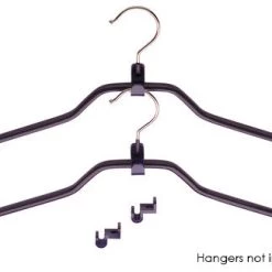 MAWA MAWA HANGERS Add-a Hanger Clips, Clear, Set Of 6