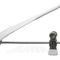 MAWA MAWA HANGERS BodyForm, 42-LK, Pant Bar With Clips, White 11 MAWA MAWA HANGERS BodyForm, 42-LK, Pant Bar With Clips, White