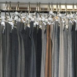 MAWA 15¾" Pant Hanger With Extra Large Clips, K-40DG, Black MAWA HANGERS