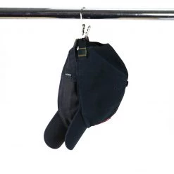 MAWA MAWA HANGERS Single Clip On Hook, K-1, Black (Set Of 5)