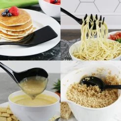 Calypso Basics 6pc Utensil Set, Charcoal