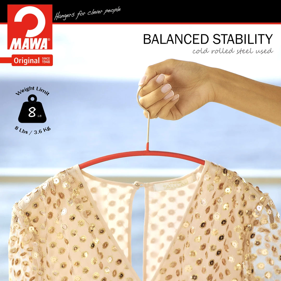 MAWA Euro, 40-P, Hanger, Newer Red Version MAWA HANGERS 6 MAWA Euro, 40-P, Hanger, Newer Red Version MAWA HANGERS