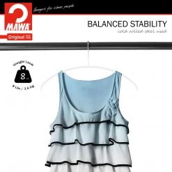 MAWA MAWA HANGERS Euro, 40-P, Hanger, White