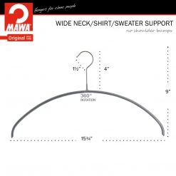 MAWA Euro, 40-P, Hanger, Silver MAWA HANGERS