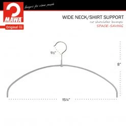 MAWA Euro Ultra Thin, 40-PT, Hanger, Silver