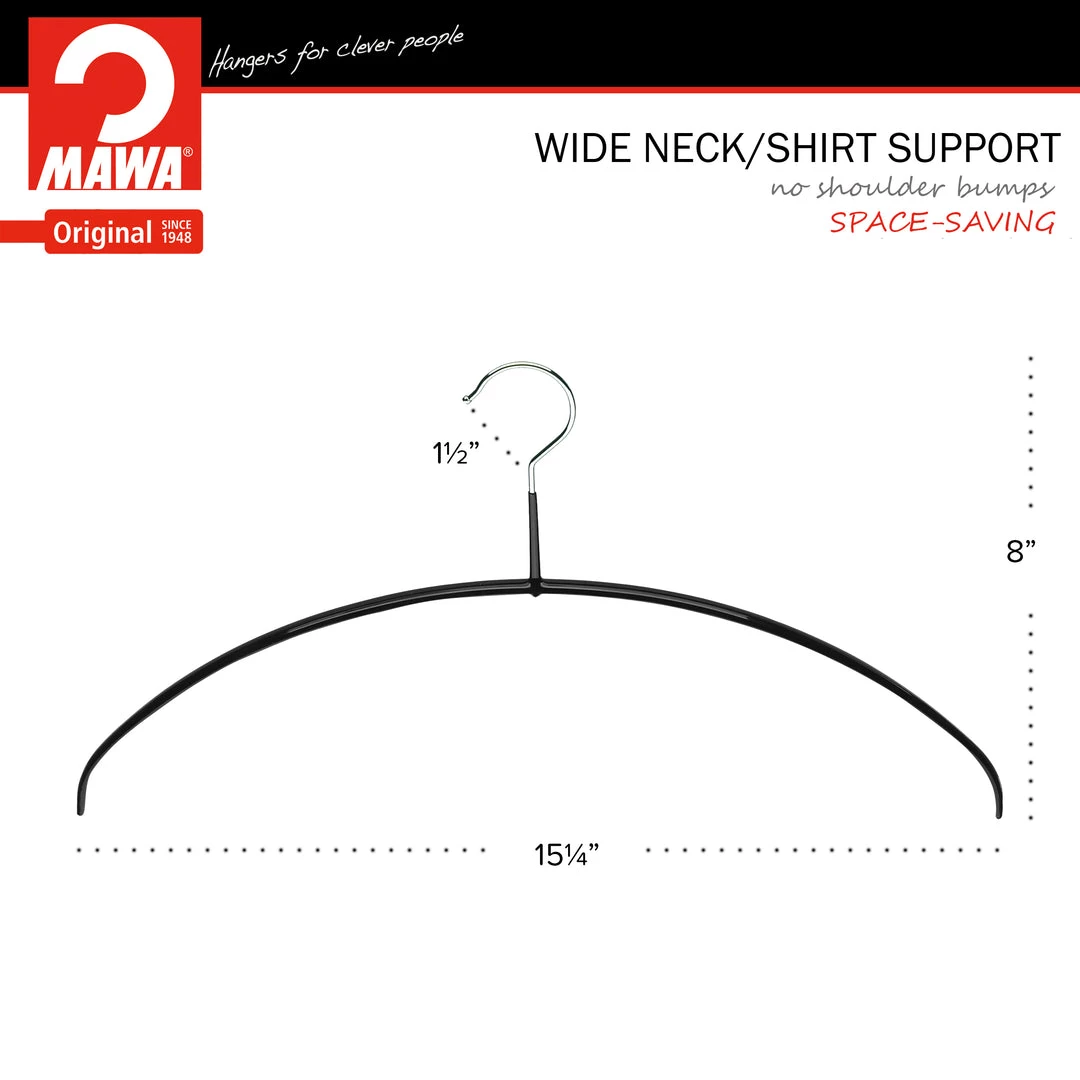 MAWA Euro Ultra Thin, 40-PT, Hanger, Black 4 MAWA Euro Ultra Thin, 40-PT, Hanger, Black