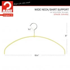 MAWA Euro Ultra Thin, 40-PT, Hanger, Yellow