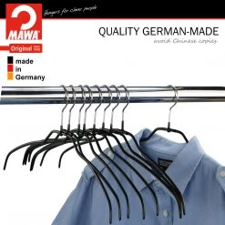 MAWA Silhouette Ultra Thin, 42-FT, Hanger, Black