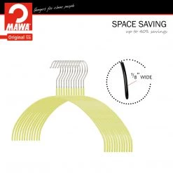MAWA Euro Ultra Thin, 40-PT, Hanger, Yellow
