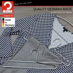 MAWA Trouser Hanger, KH-1, Single Rod, Silver 13 MAWA Trouser Hanger, KH-1, Single Rod, Silver