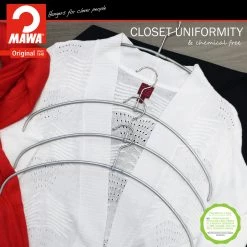 MAWA Euro Ultra Thin, 40-PT, Hanger, Silver