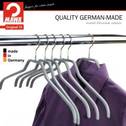 MAWA MAWA HANGERS Silhouette Extra Wide, 45-F, Hanger, Silver 11 MAWA MAWA HANGERS Silhouette Extra Wide, 45-F, Hanger, Silver