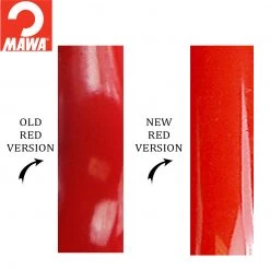 MAWA Euro, 40-PK, Pant Bar With Two Clips, Red MAWA HANGERS