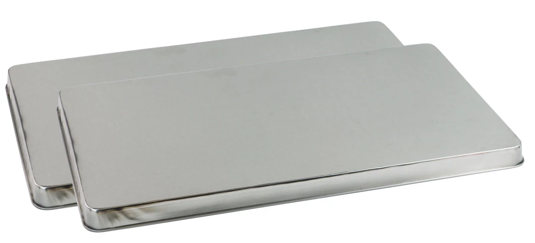 Reston Lloyd Ltd. Calypso Basics By Reston Lloyd, Rectangular Tin Burner Cover, Stainless Steel 3 Reston Lloyd Ltd. Calypso Basics By Reston Lloyd, Rectangular Tin Burner Cover, Stainless Steel