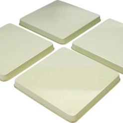 Reston Lloyd Ltd. Calypso Basics By Reston Lloyd, Square Tin Burner Cover, Almond